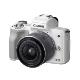佳能(Canon)EOS M50 微单相机  数码相机 微单套机 白色(15-45 微单镜头)Vlog相机 视频拍摄